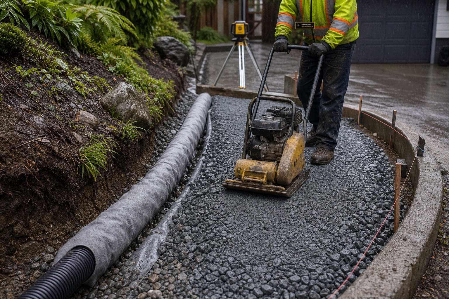Drainage & Site Prep service