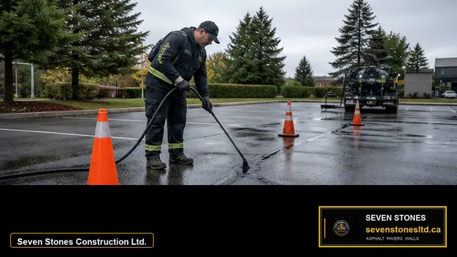 Asphalt Crack Sealing Before Rain Season