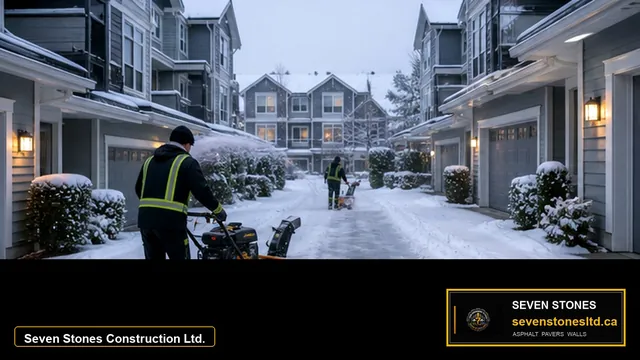 Snow Removal and Salting for Strata Properties